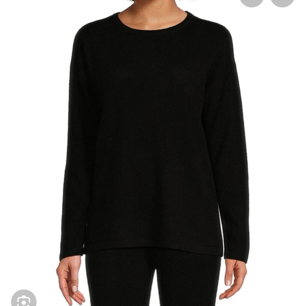 Van Winkle & Co Cashmere Crewneck Sweater Size Large
